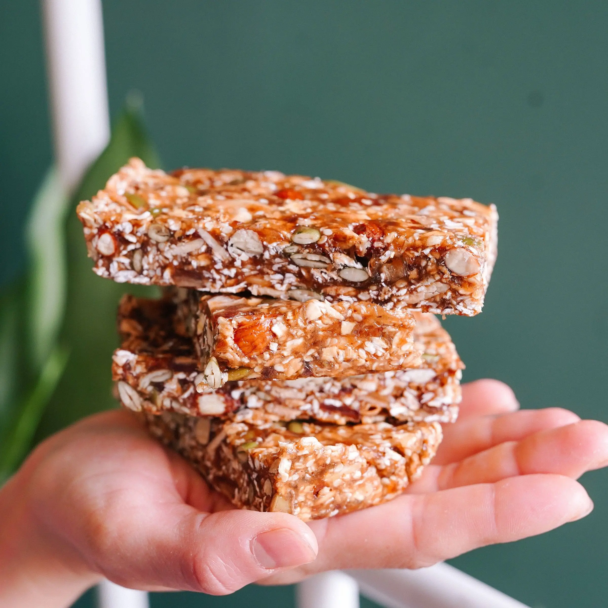 HOMEMADE GRANOLA BARS