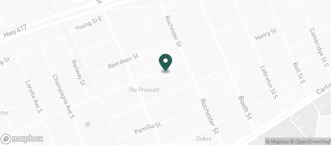 Map of 50 Beech Street, Ottawa. Opens Google Maps.